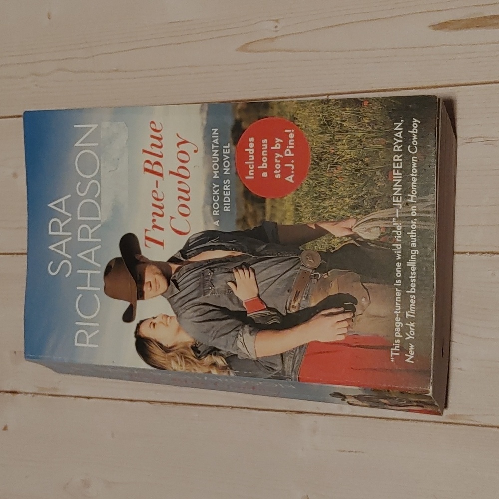 True-Blue Cowboy By Sara Richardson Adult Paperback Novel
